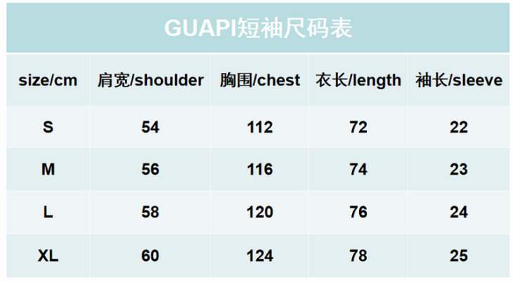 Picture of Guapi T Shirts Short _SKUGuapiS-XL4ltxGP10612591